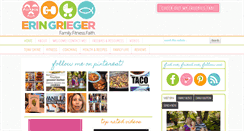 Desktop Screenshot of eringrieger.com